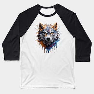 Wolf Head Baseball T-Shirt